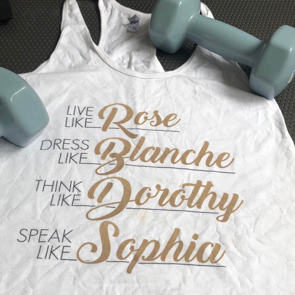 Golden Girls Workout Sports Tank